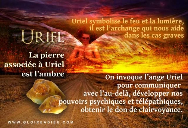 Archange Uriel apporte son aide dans les cas graves