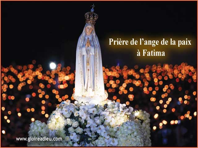 Prière de l’ange de la paix à Fatima