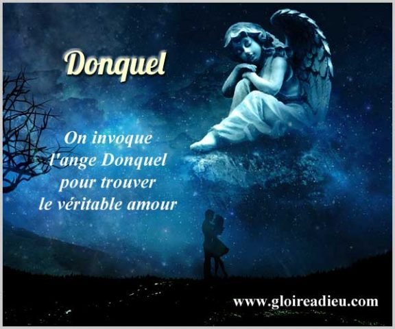 Donquel, l’ange à prier pour trouver le véritable amour