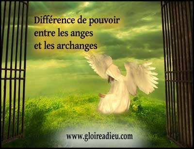 Quelle est la différence de pouvoir entre les anges gardiens et les archanges