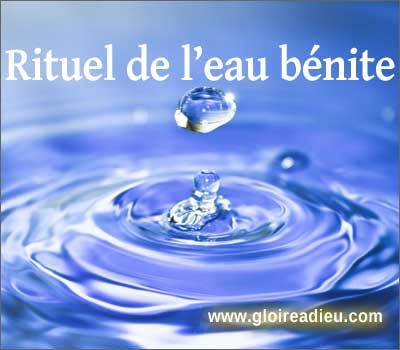 Rituel de l’eau bénite contre les démons