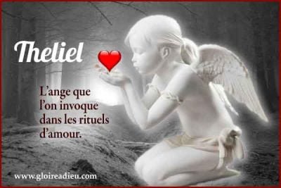 Theliel est l’ange de l’amour à invoquer pour attirer les relations amoureuses