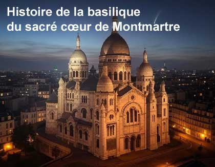 basilique du sacré cœur de Montmartre à Paris