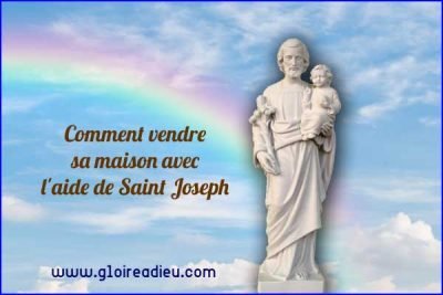 Comment vendre sa maison grâce à la statue de Saint Joseph