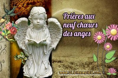 Prières de protection aux neuf chœurs des anges