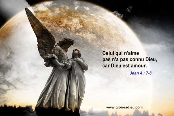 dieu est amour - citation bible