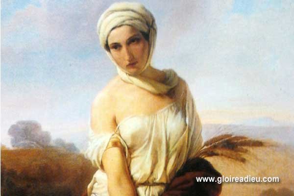portraire de ruth femme bible - www.gloireadieu.com