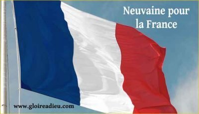 Neuvaine de prières de protection pour la France