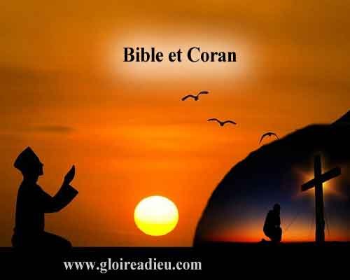 1- Quelles sont les différences entre la Bible et le Coran