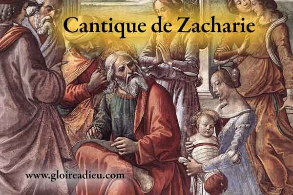 Cantique de Zacharie