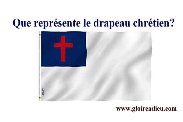 drapeau chrétien