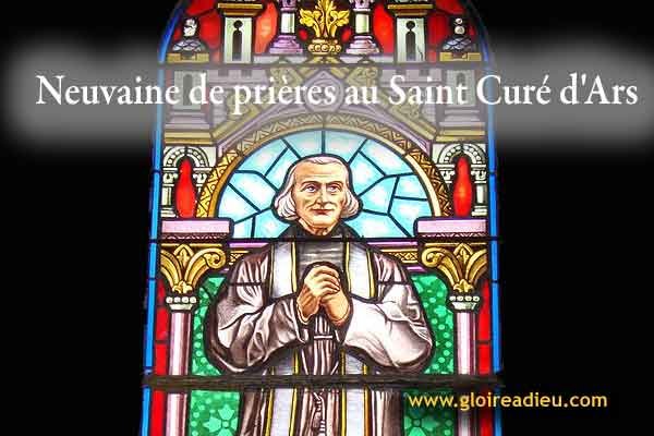 Neuvaine de prières au Saint Curé d’Ars