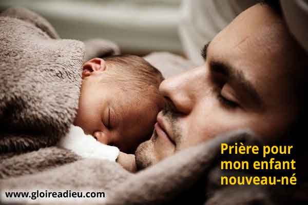 Prière pour mon enfant nouveau-né