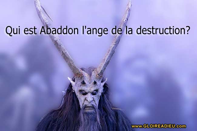 Qui est Abaddon l’ange de la destruction?