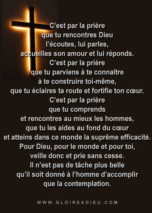 Prière rencontre avec Dieu