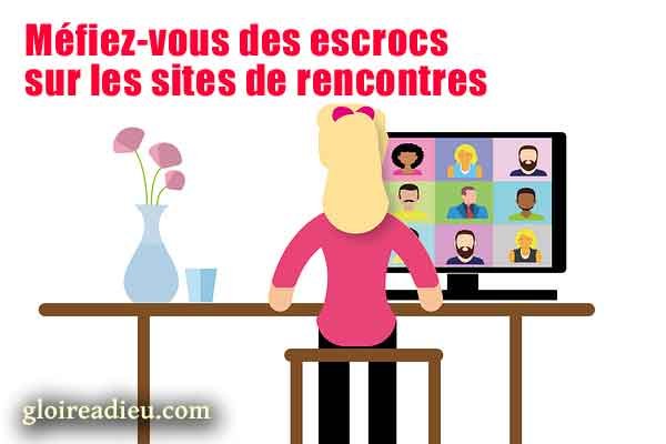 Méfiez-vous des escrocs sur les sites de rencontres