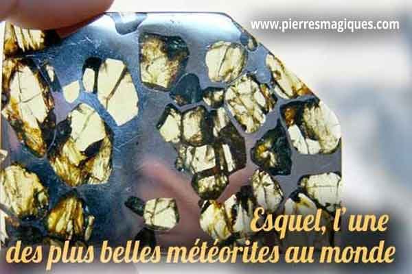 Esquel, l’une des plus belles météorites au monde