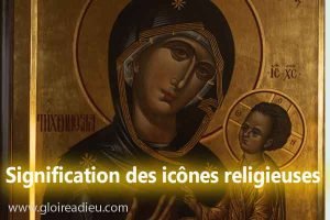 Signification des icônes religieuses chrétiennes