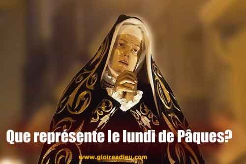 Que représente le lundi de Pâques?