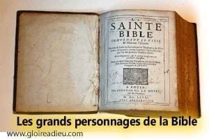 Les grands personnages de la Bible