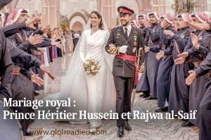 Mariage royal : Prince Héritier Hussein et Rajwa al-Saif