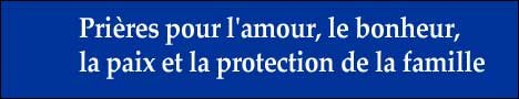 acheter livre Prières pour l'amour, le bonheur, la paix et la protection de la famille