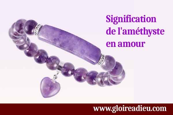 acheter bracelet améthyste