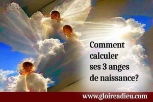 Comment calculer ses 3 anges de naissance?