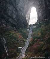 La Porte du Ciel de la montagne Tianmen