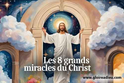 Les 8 grands miracles du Christ