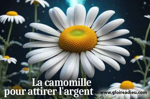 La camomille pour attirer l’argent