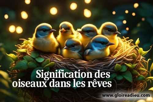 Signification des oiseaux dans les rêves