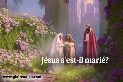 Jésus s’est-il marié?