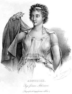 Agnodice, première femme médecin grecque