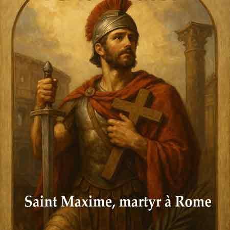 Saint Maxime, martyr à Rome