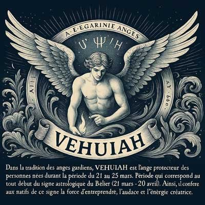 Vehuiah protège les personnes nées du 21 au 25 mars
