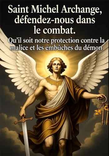 Prière à Saint Michel Archange