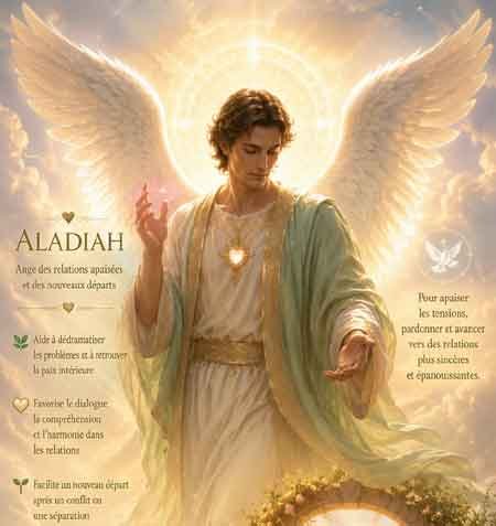 Aladiah est l’ange gardien qui apaise les relations