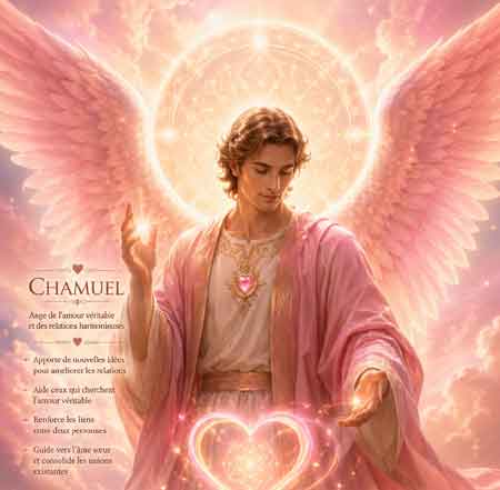 Chamuel est l&rsquo;ange de ceux qui cherchent le vrai amour