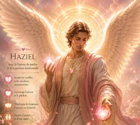 Haziel est l&rsquo;ange qui apaise les chagrins d&rsquo;amour