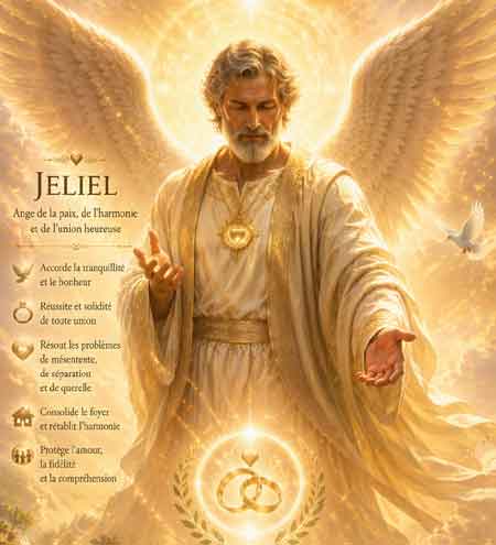 Jeliel est l’ange du bonheur
