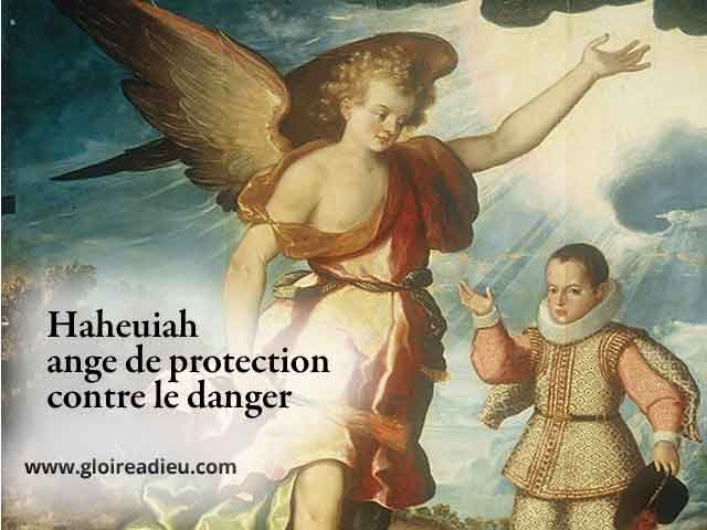 24 – Haheuiah ange gardien de protection contre le danger