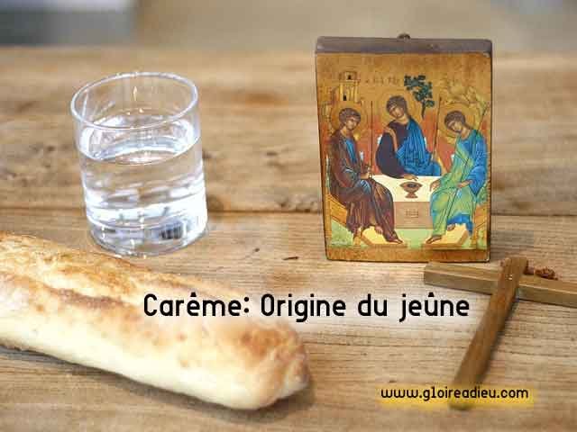 Carême Origine jeûne