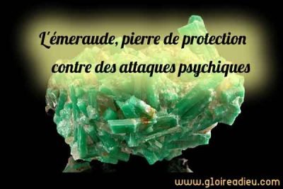 L’émeraude la pierre de protection contre les attaques psychiques