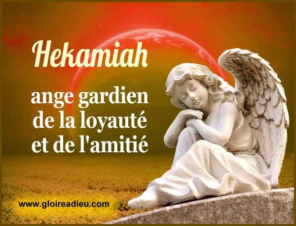 16 – Hekamiah ange gardien de la fidélité en amour et en amitié