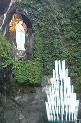 Grande prière du chapelet à Lourdes