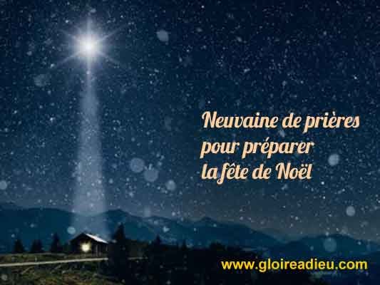 Neuvaine de prières pour préparer la fête de Noël