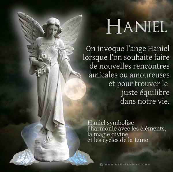 Archange Haniel prince des anges des Principautés