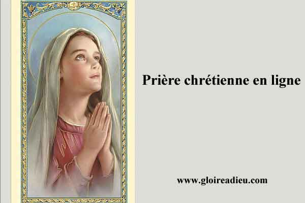 Priere Chretienne En Ligne
