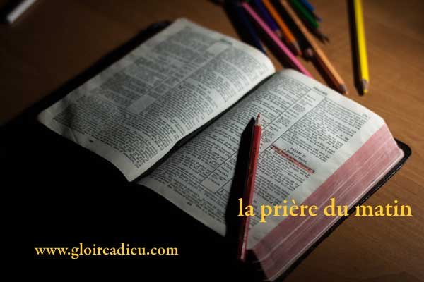 la prière du matin